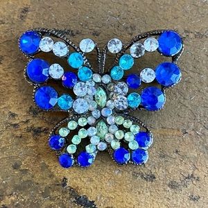 Blue Butterfly Pin